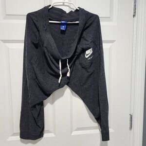EUC Nike gray marled joggers - capri length (above ankle) size 1x.